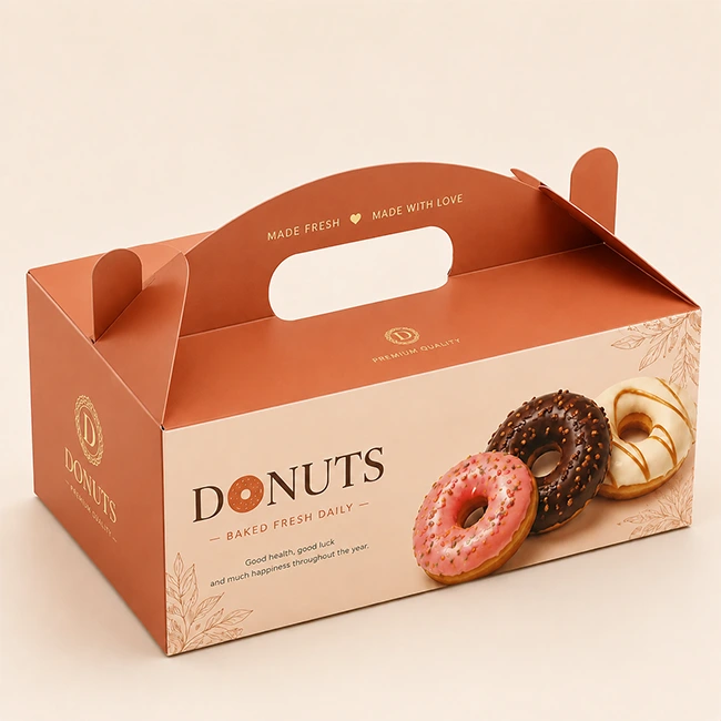 custom donuts boxes