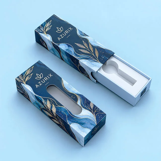 empty vape cartridge packaging